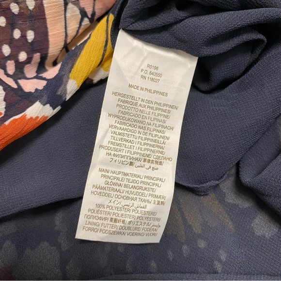 NWT Boden Crinkle Bias-cut Skirt Multi Petal Stamp Butterfly Wings R0196-MPT new - Picture 11 of 13